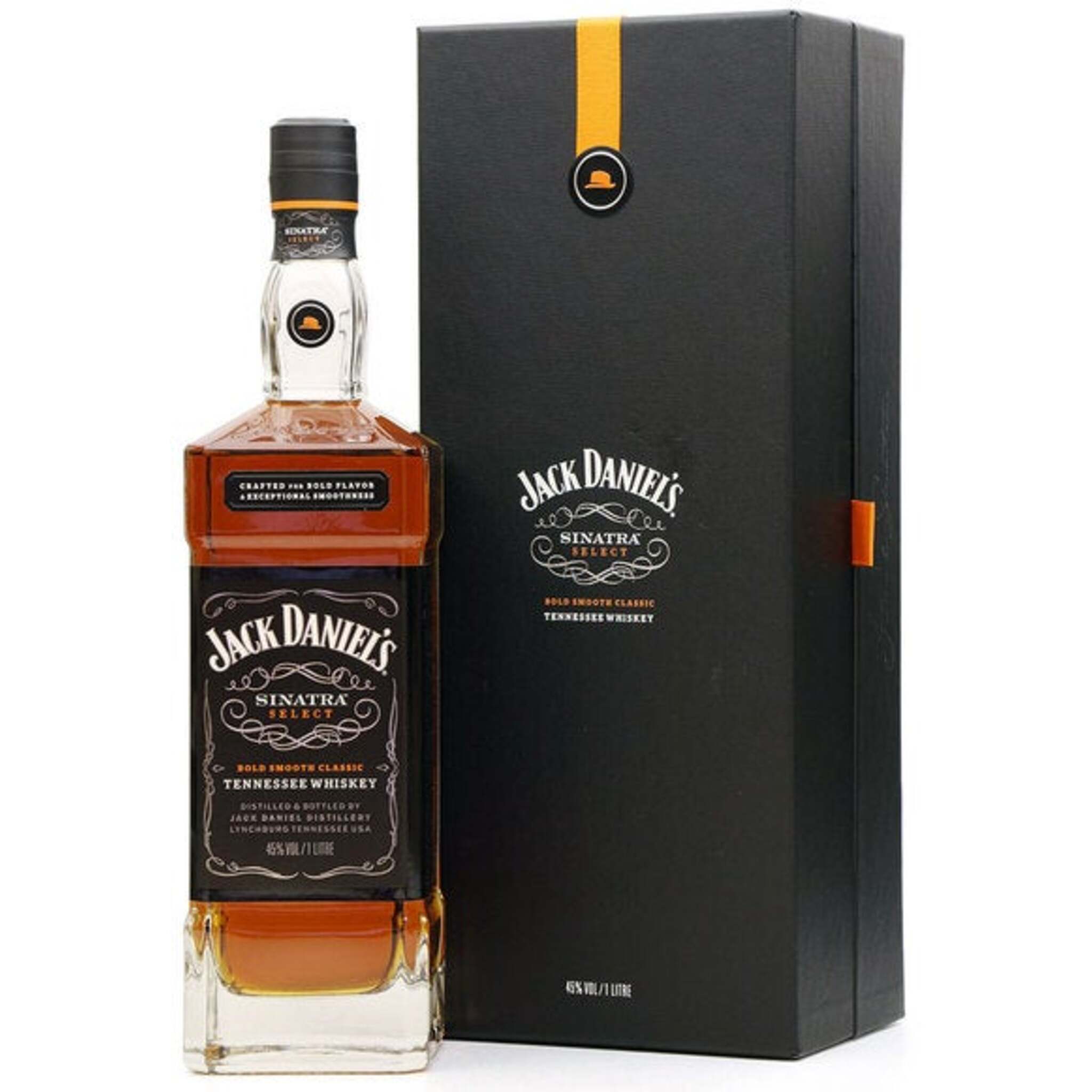 空便 2個Jack Daniel's Sinatra Buy Jack Daniels Sinatra Select Tennessee Whiskey 1L w/ Gift Box