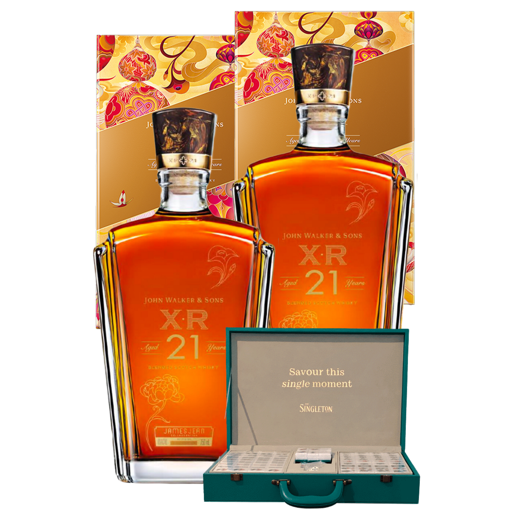 未開封　Johnnie Walker　古酒　2本セット Buy 2 x John Walker & Sons XR 21 Lunar New Year Limited Edition