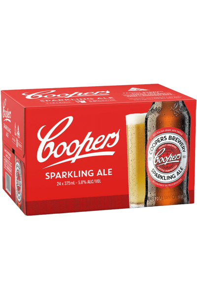 24 x Coopers Sparkling Ale Bottle 375ml
