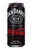 Jack Daniel's & Coca Cola Can 320ml