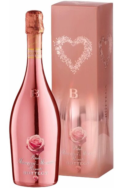 Bottega Petalo Manzoni Moscato Rose 750ml w/Gift Box