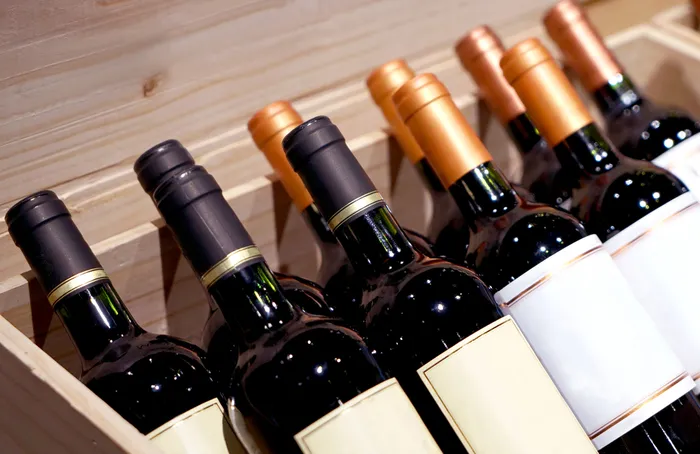 a lot of cheap wine bottles