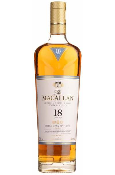 Macallan 18 yr Triple Cask Single Malt 700ml Bottle