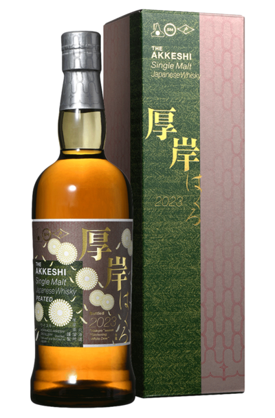 The Akkeshi Single Malt Whisky Hakuro 700ml Bottle with Gift Box