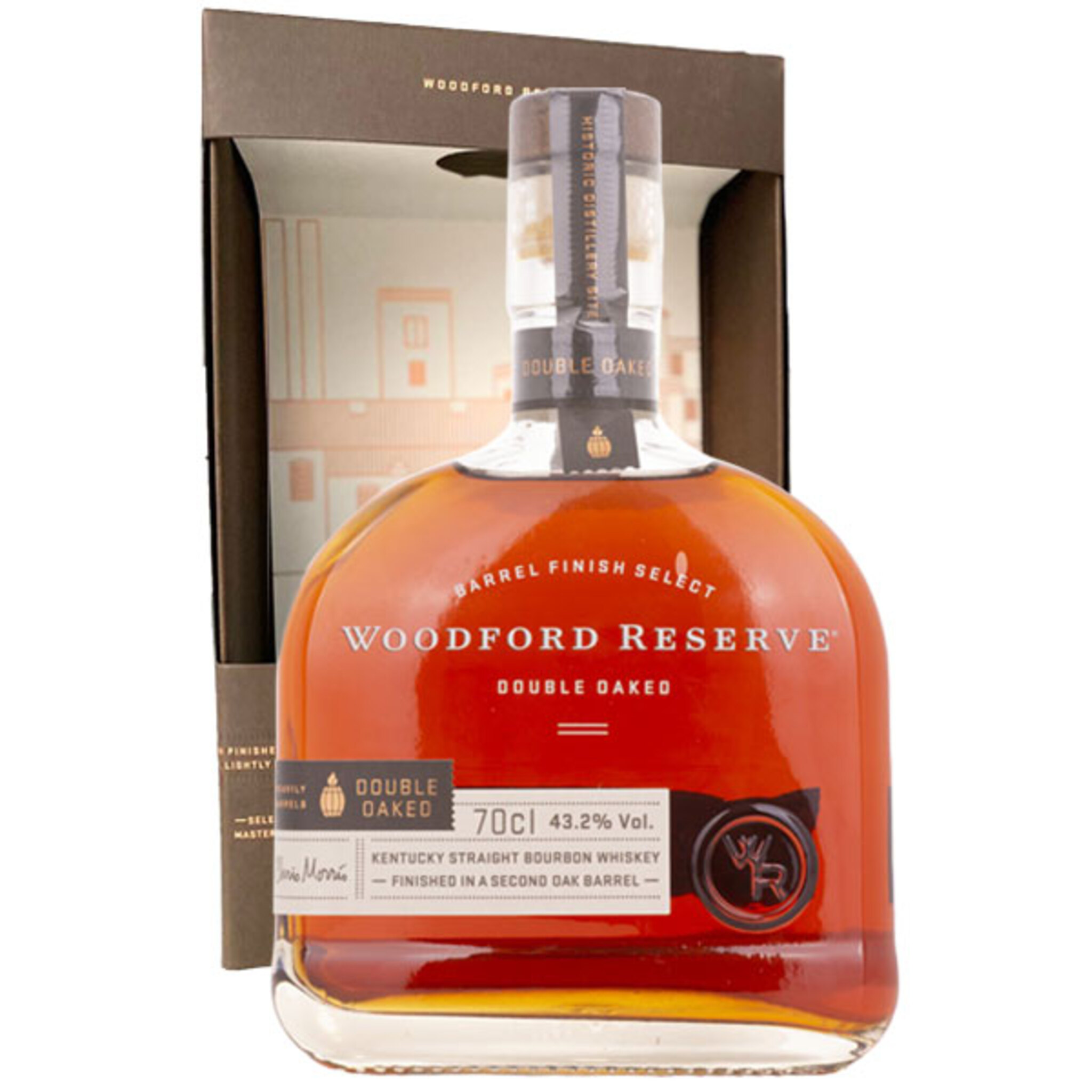 Buy Woodford Reserve Double Oaked 700ml w/Gift Box at the best