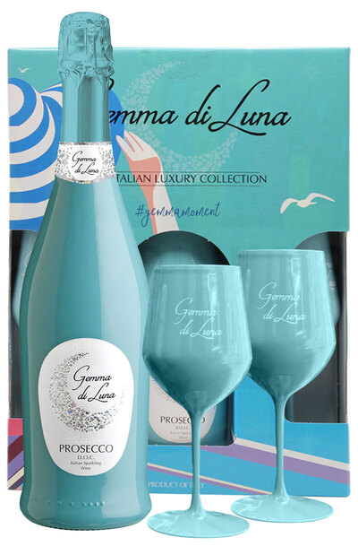 Gemma di Luna Prosecco DOC 750ml Bottle Gift Set
