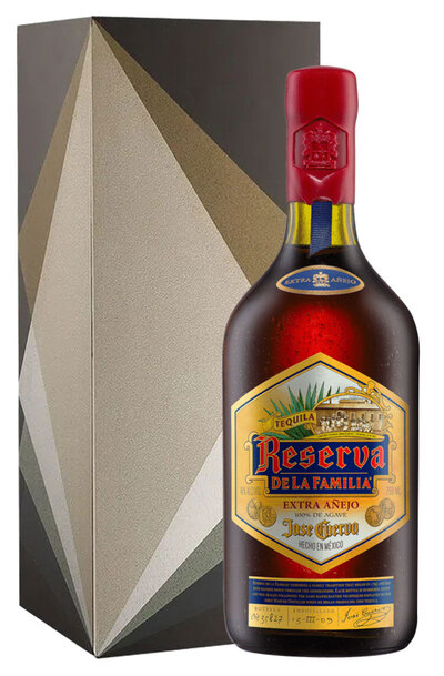 Jose Cuervo Reserva de la Familia Extra Anejo 750ml Bottle with Gift Box