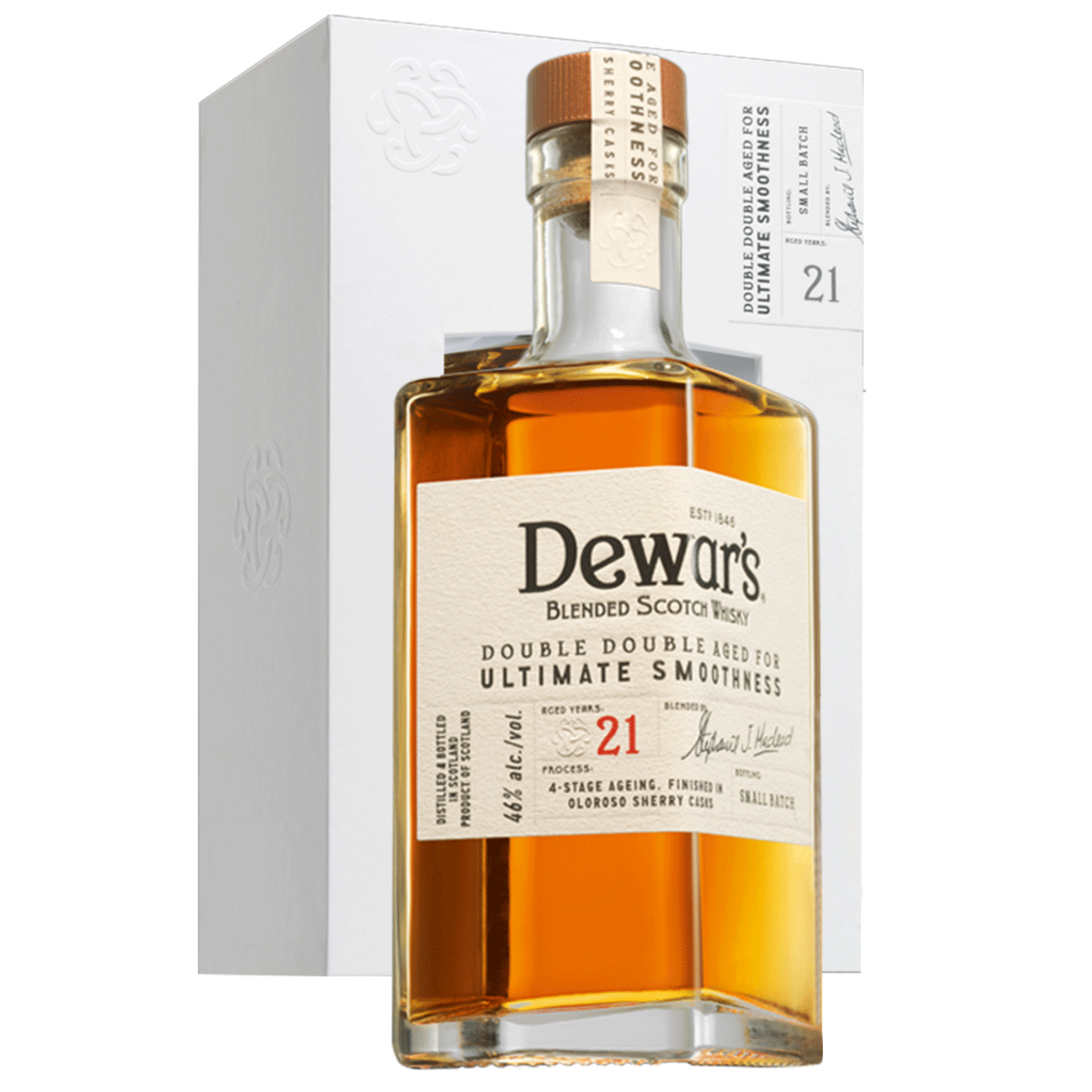 Dewar's Double Double 21年 500ml Buy Dewar's Double Double 21 Year Old 500ml w/Gift Box at the best