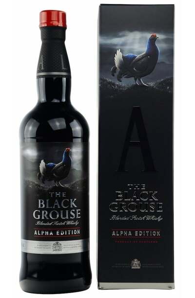 The Black Grouse Alpha Edition 700ml bottle with box