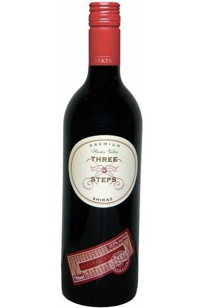 Hope Estate Three Steps Shiraz 2013 bottle