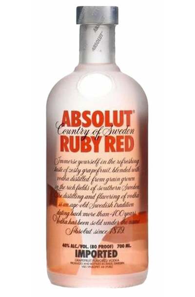 Absolut Ruby Red 750ml
