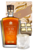 John Walker & Sons XR 21 Years 750ml Bottle Gift Set with Glass & 4 Whisky Stones
