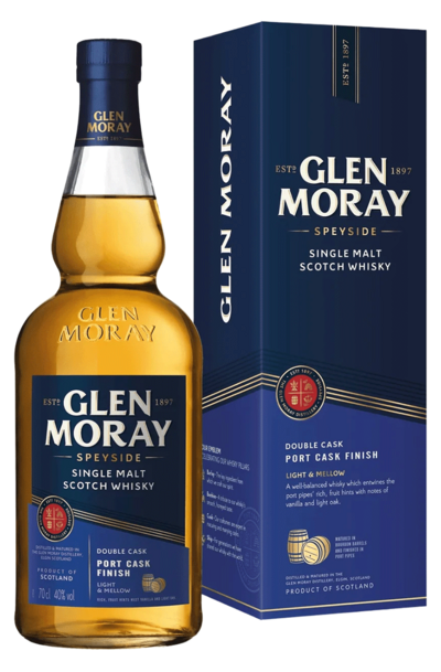 Glen Moray Classic Port Cask Finish Single Malt 700ml with Gift Box
