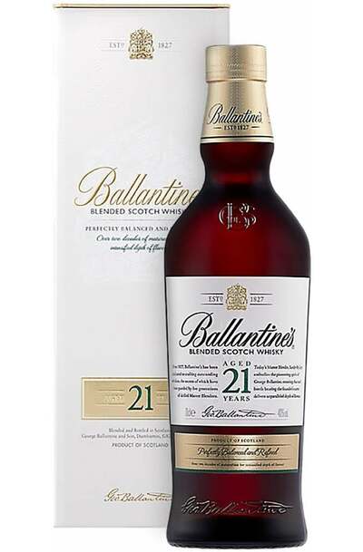 Ballantines 21 Year 700ml Bottle with Gift Box