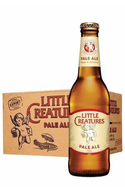  24 x Little Creatures Pale Ale Beer Bottles Case