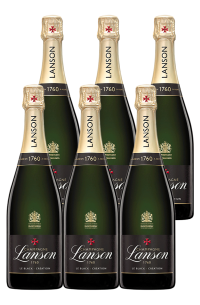 6 x Lanson Le Black Creation Brut 750ml