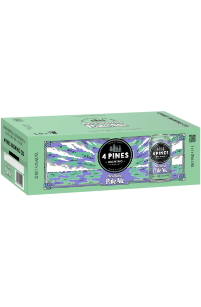 18 x 4 Pines New World Pale Ale Can 375ml