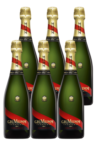 6 x G. H. Mumm Cordon Rouge Brut 750ml