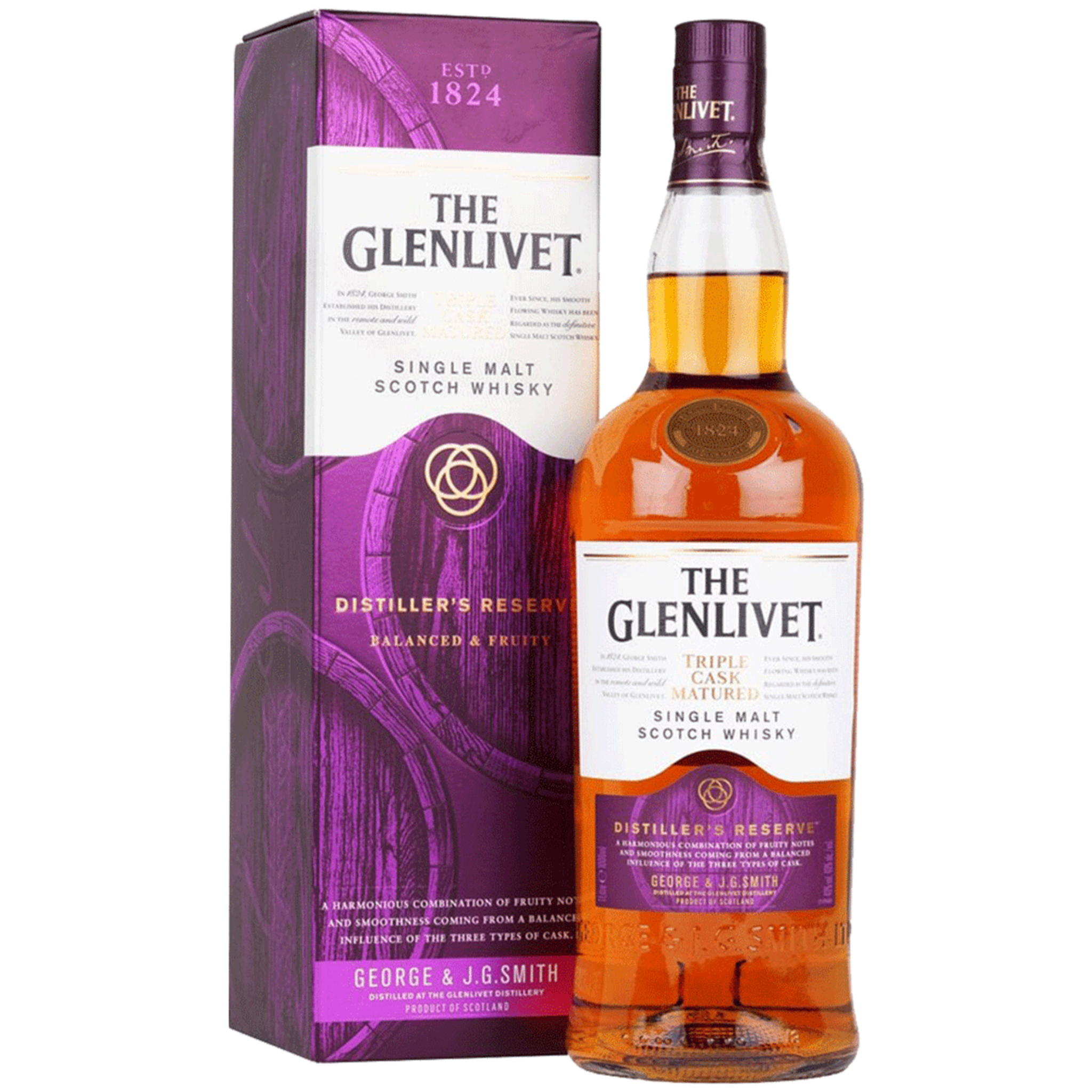 Buy Glenlivet Distiller's Reserve Triple Cask Matured Single Malt