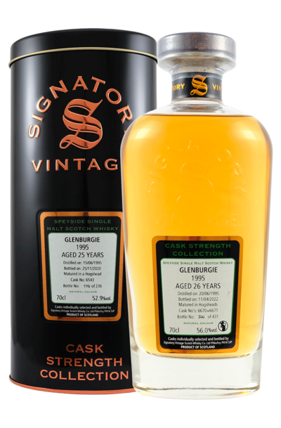 Glenburgie 1995 Signatory Vintage 25 Years French Connection 700ml Bottle with Gift Box