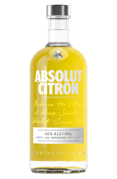 Absolut Citron 750ml Bottle