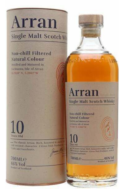 Arran 10 Years Single Malt 700ml w/Gift Box