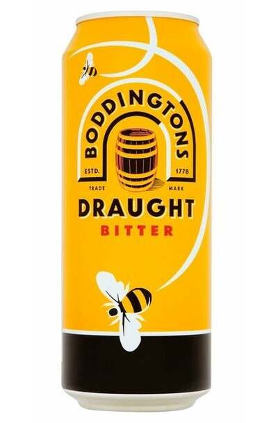 Boddingtons Draught Bitter Beer Can