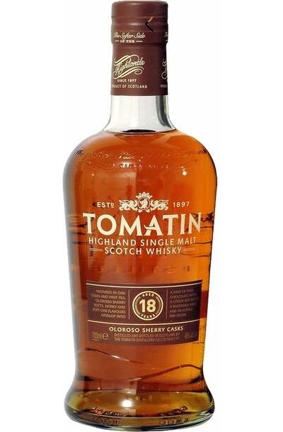 Tomatin 18 Year Oloroso Sherry Cask 750ml Bottle