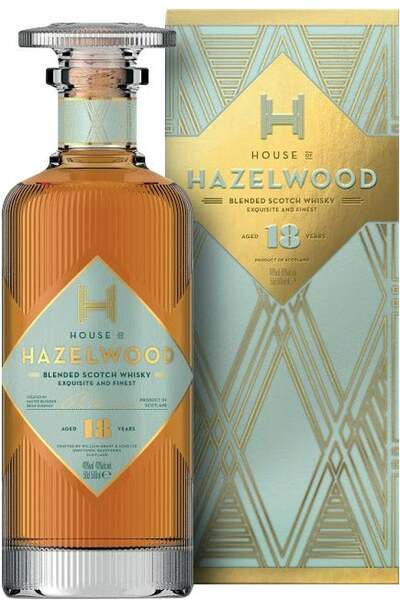 House of Hazelwood 18 Year bottle and box
