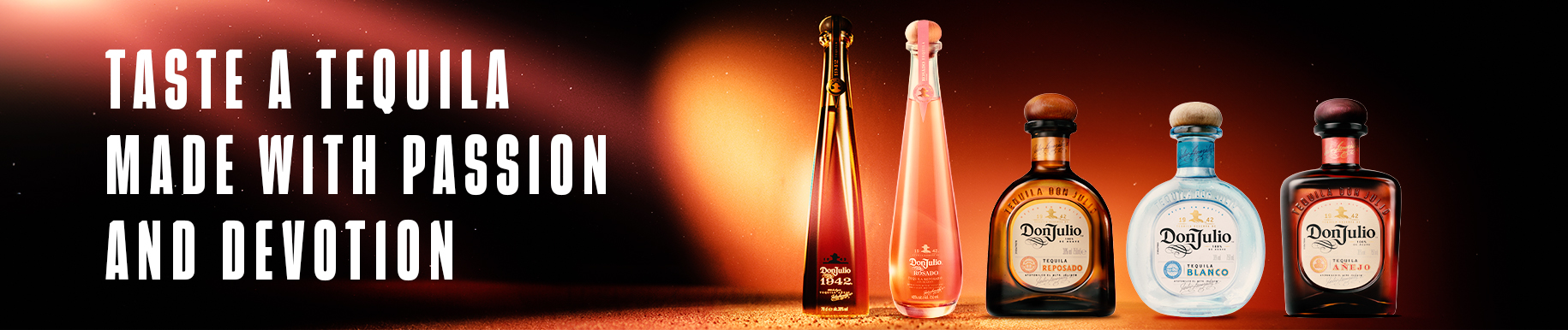 Taste a tequila made with passion and devotion