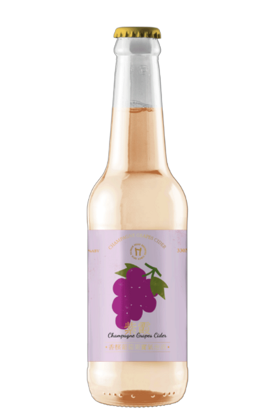Taiwan Head Brewers Champagne Grape Cider Bottle 330ml