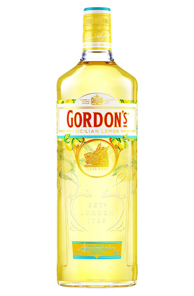 Gordons Sicilian Lemon Gin 1L Bottle