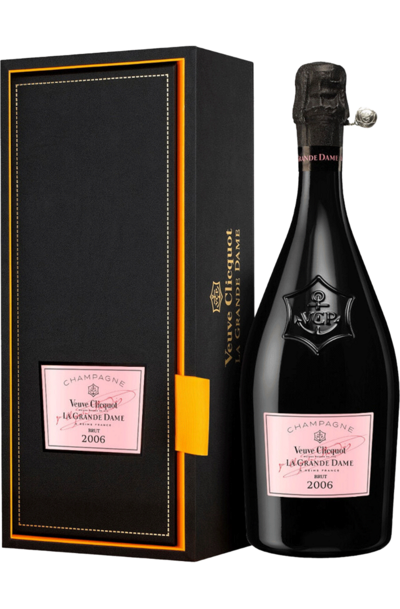 Veuve Clicquot La Grande Dame Rose 2006 750ml Bottle with Gift Box