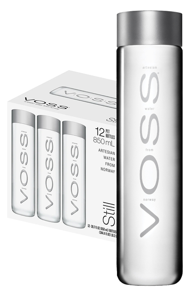 12 x VOSS Still PET Bottle Case 850ml