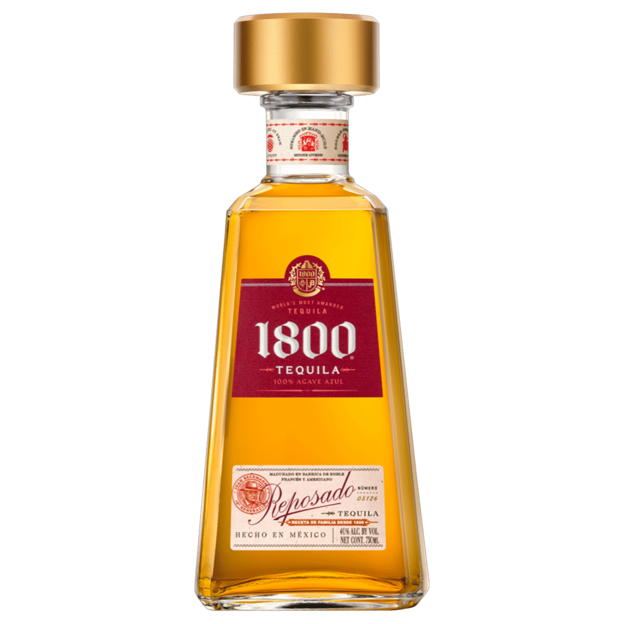 Buy 1800 Tequila Reserva Reposado 750ml at the best price - Paneco