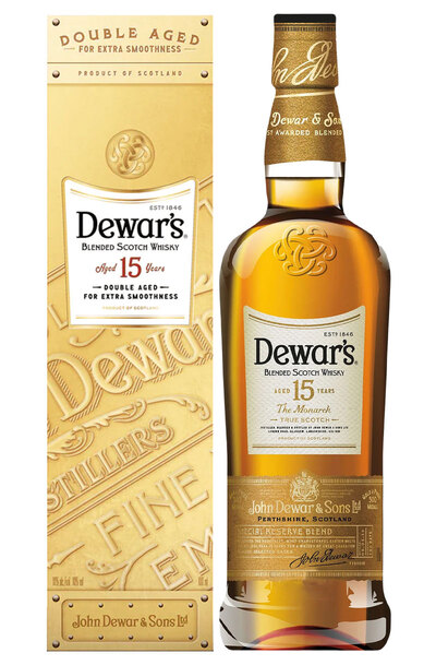 Dewar's The Monarch 15 Year 750ml Bottle with Gift Box
