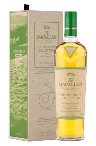 Macallan The Harmony Collection Green Meadow Single Malt 700ml Bottle with Gift Box