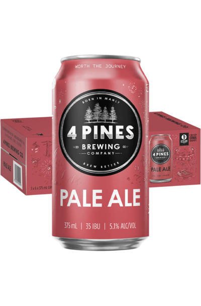 18 x 4 Pines Pale Ale Can 375ml