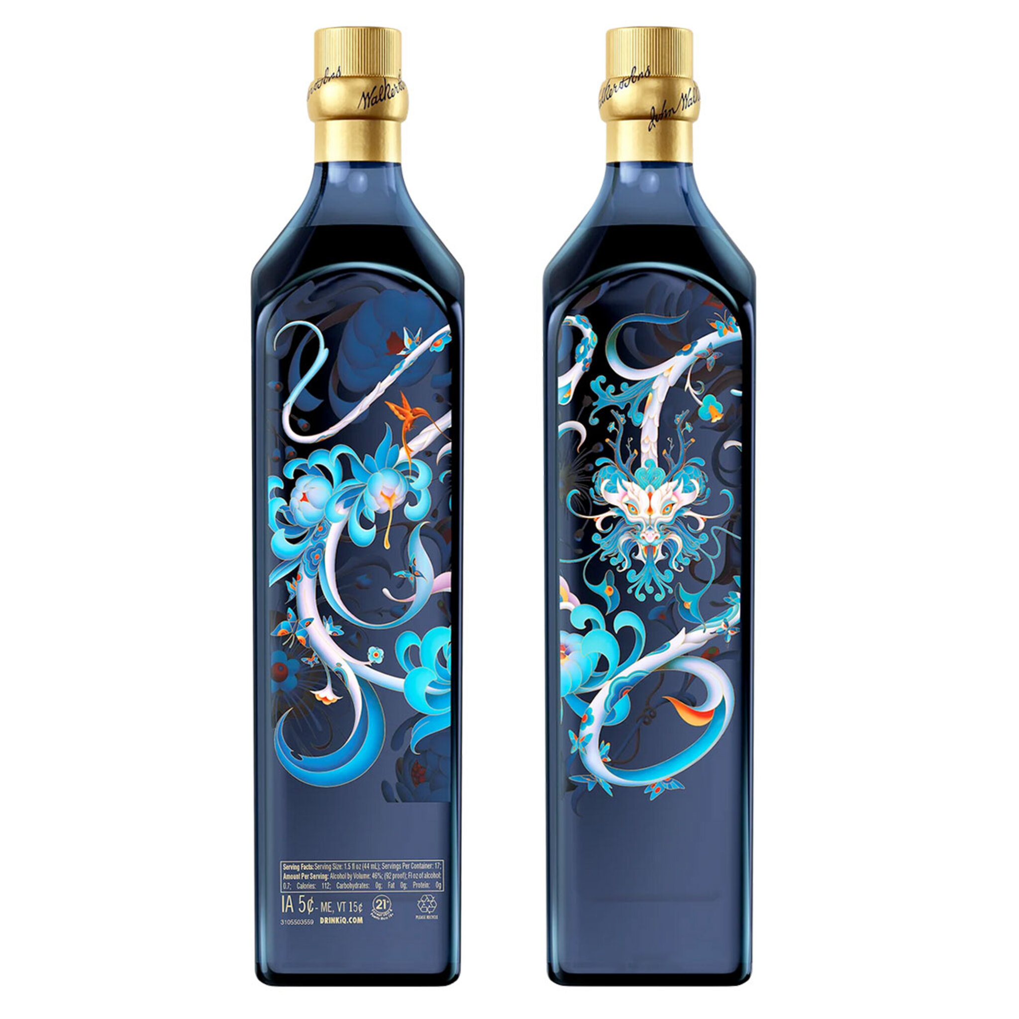 た*ん様 Johnnie Walker Blue Label 750ml 限定版 BL_Bottle_LTO_IBC_2_Serves_Squ