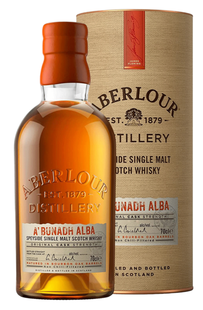 Aberlour A'Bunadh Alba Batch 8 Single Malt 700ml Bottle with Gift Box