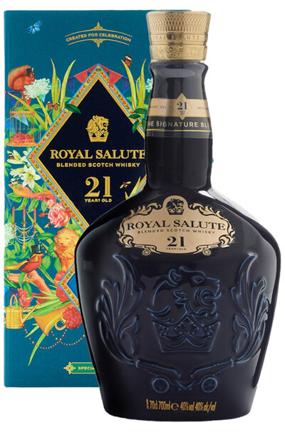 Chivas Royal Salute 21 Years Old Garden Party Special Edition 700ml Bottle with Gift Box