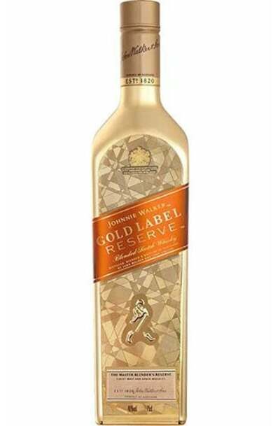 Johnnie Walker Gold Label Reserve Bullion Ice Limited Edition bottle