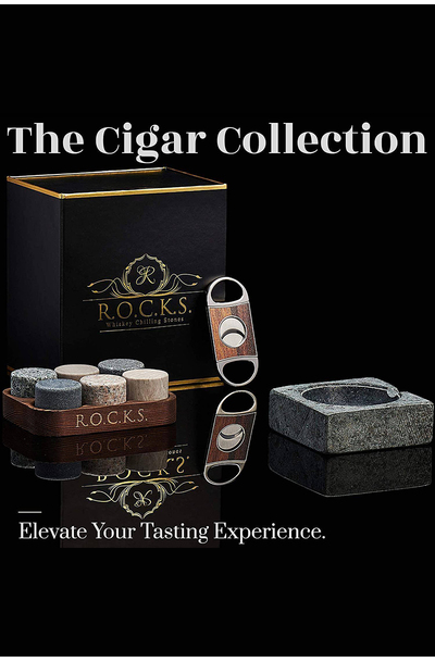 ROCKS The Gentleman's Set Cigar Aficionado Gift Set