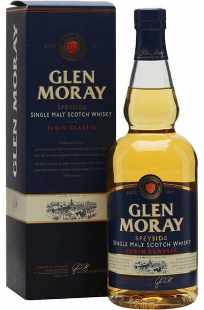 Glen Moray Classic Single Malt 700ml Bottle w/Gift Box