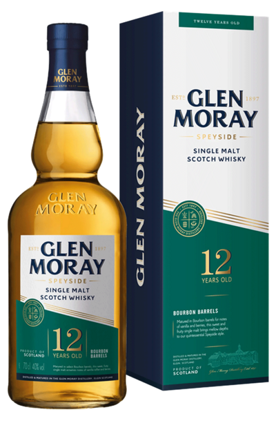 Glen Moray 12 Year Single Malt 700ml with Gift Box
