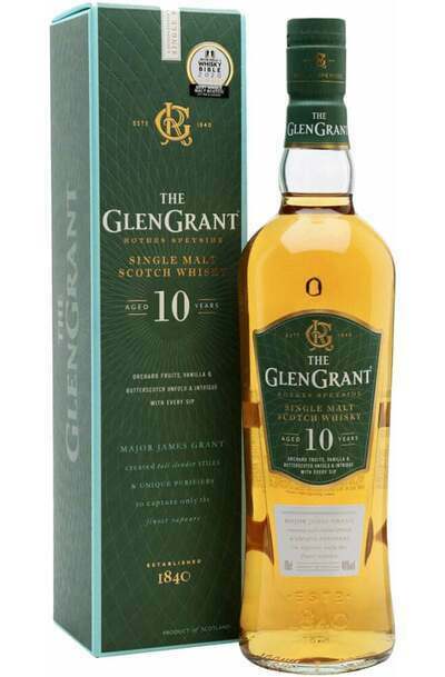 Glen Grant 10 Year 1L Bottle with Gift Box