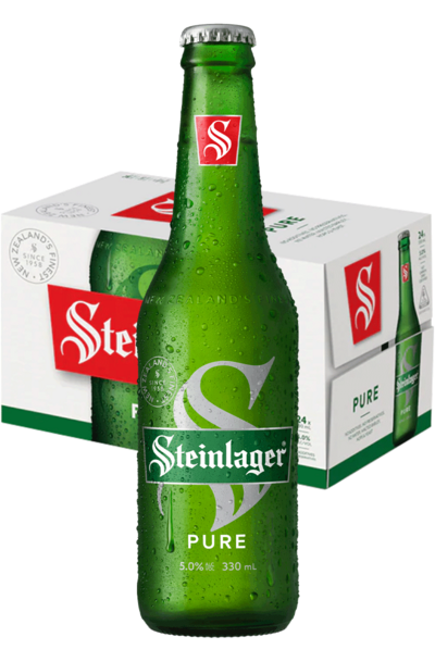 24 x Steinlager Pure Beer Bottle 330ml