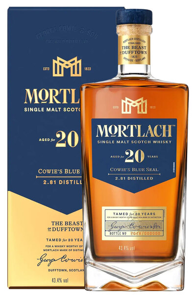 Mortlach 20 Years Single Malt 750ml w/Gift Box