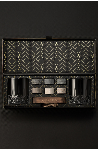 ROCKS The Connoisseur's Set Signature Glass Edition Gift Set