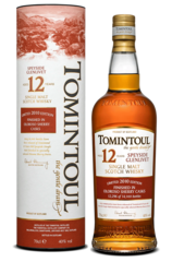 Tomintoul 12 Years Oloroso Sherry Cask Finish Single Malt 700ml with Gift Box
